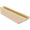 Ekena Millwork 4in. W x 6in. H x 24in. L Ridgewood Woodgrain TimberThane Rafter Tail, Primed Tan RFTUR04X06X24RIDRCPR - alternate 4
